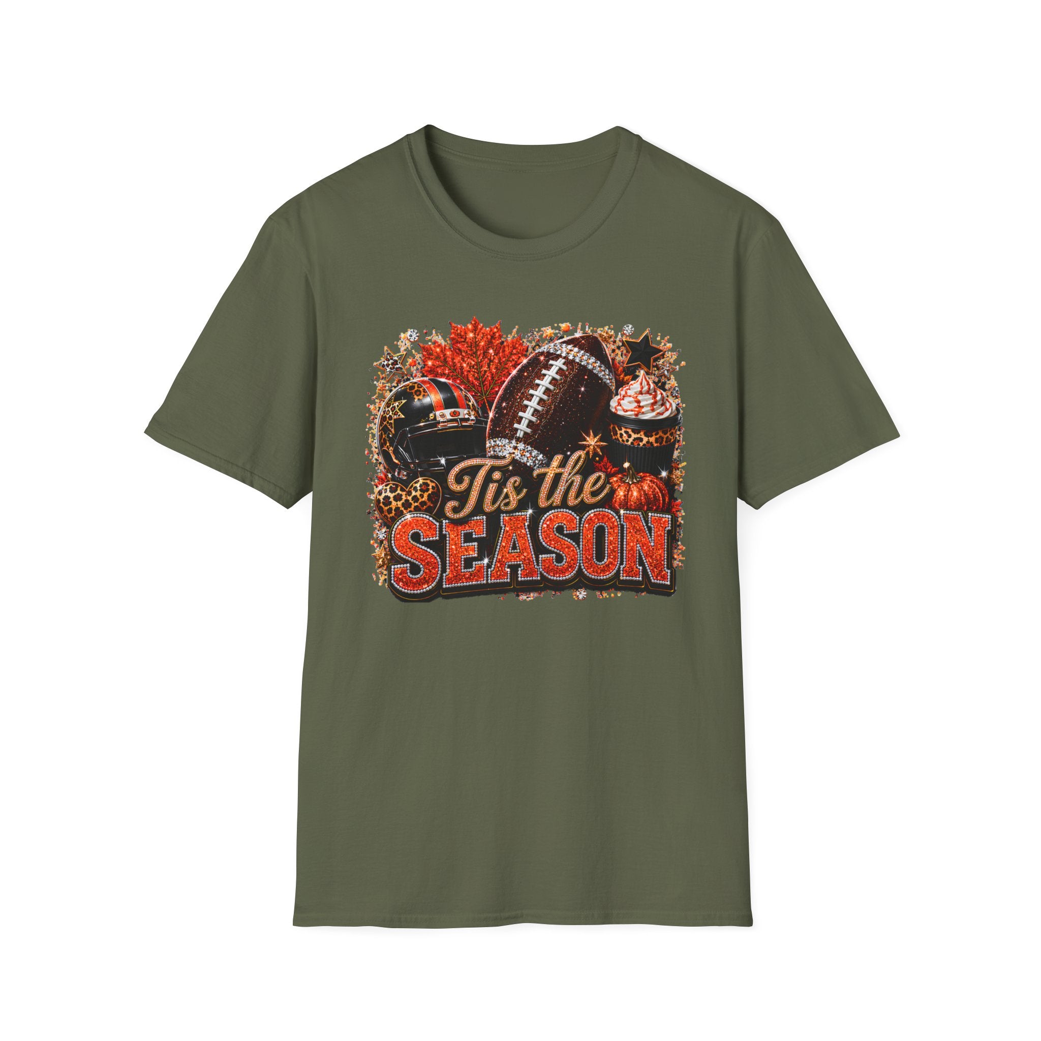 Football Season T-Shirt — 'Tis the Season' Fall Game Day Tee