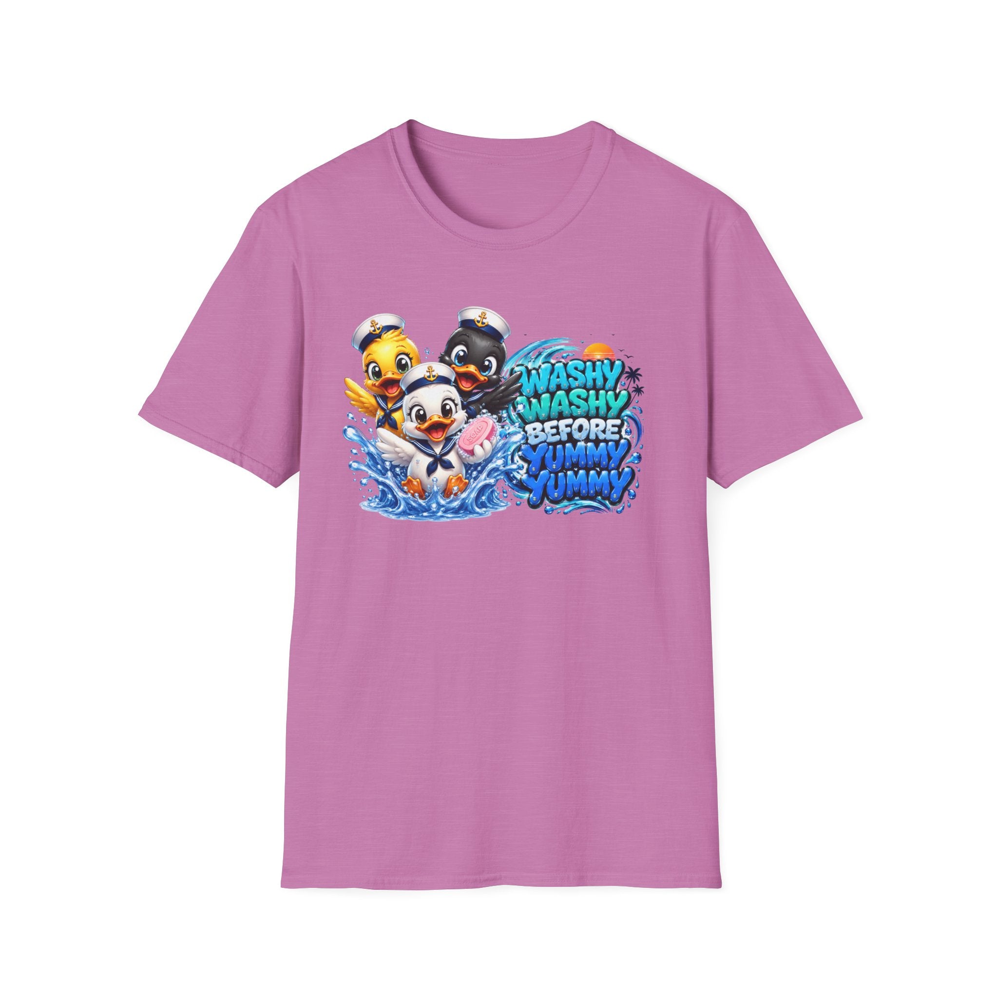 T-Shirt — "Washy Washy Before Yummy Yummy"