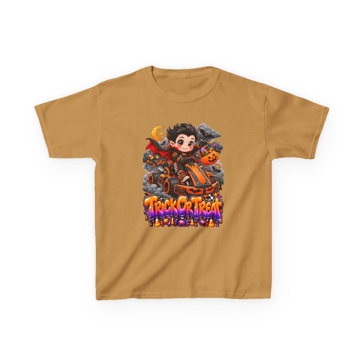 Kids Halloween 'Trick or Treat' Vampire Tee