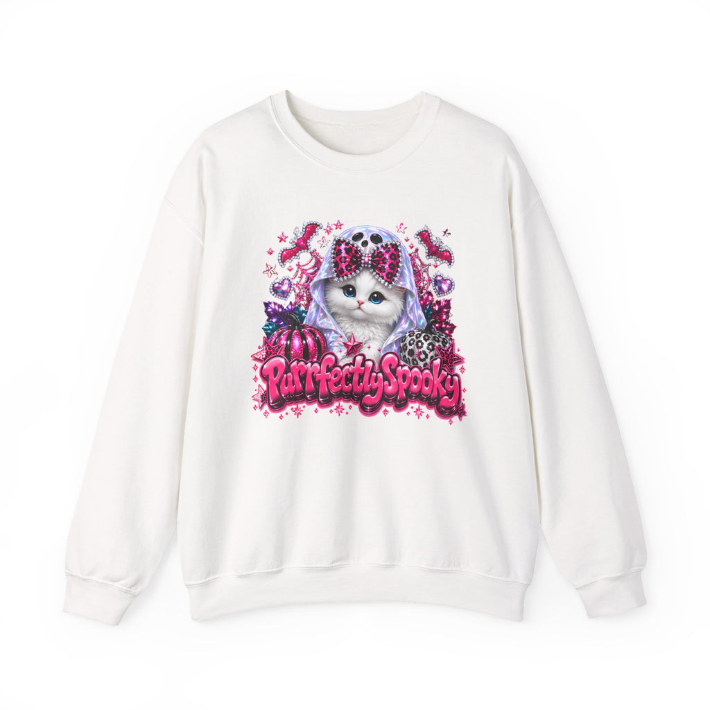 Purrfectly Spooky Cat Sweatshirt