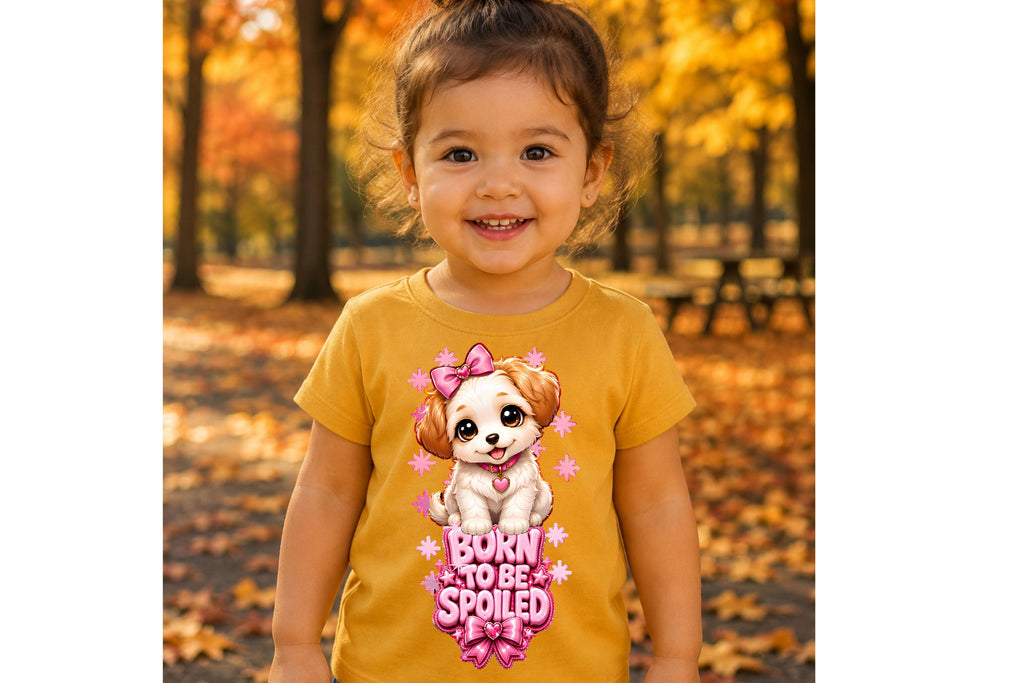 Born To Be Spoiled - Toddler Short Sleeve Tee