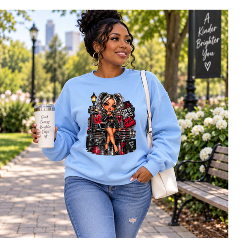 'Good Girls Go to Heaven' Urban Graphic Long Sleeve