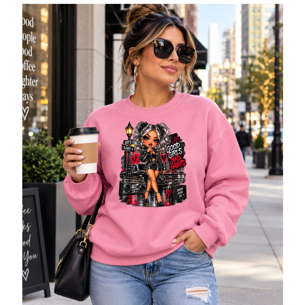 'Good Girls Go to Heaven' Urban Graphic Long Sleeve