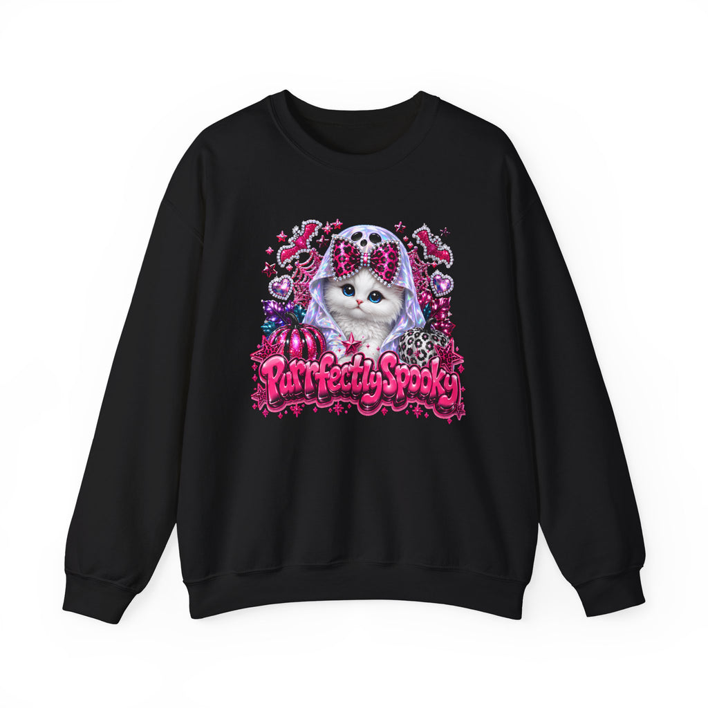 Purrfectly Spooky Cat Sweatshirt