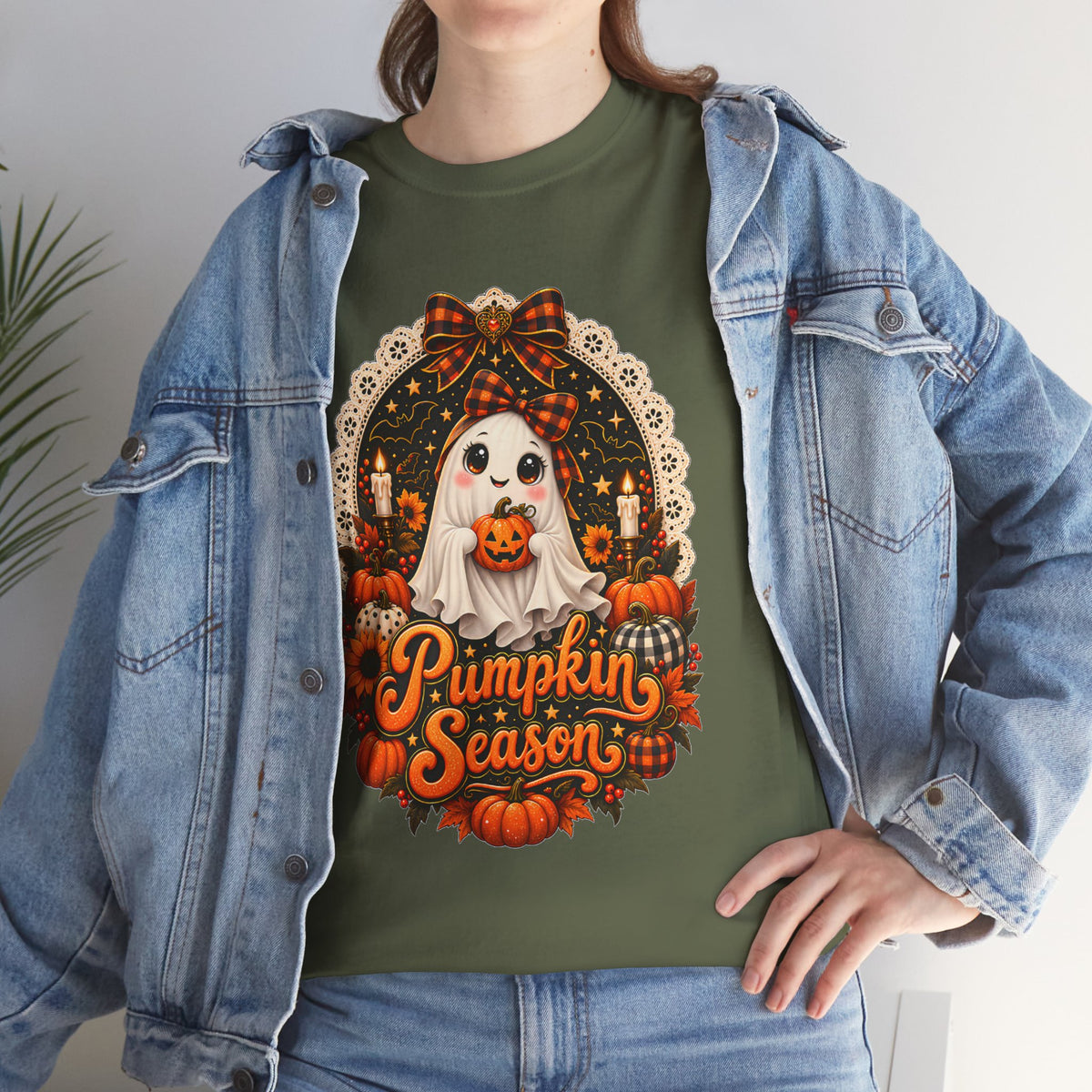 Pumpkin Season Ghost T-Shirt