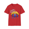 Latina Forever - with glittery lips T‑Shirt