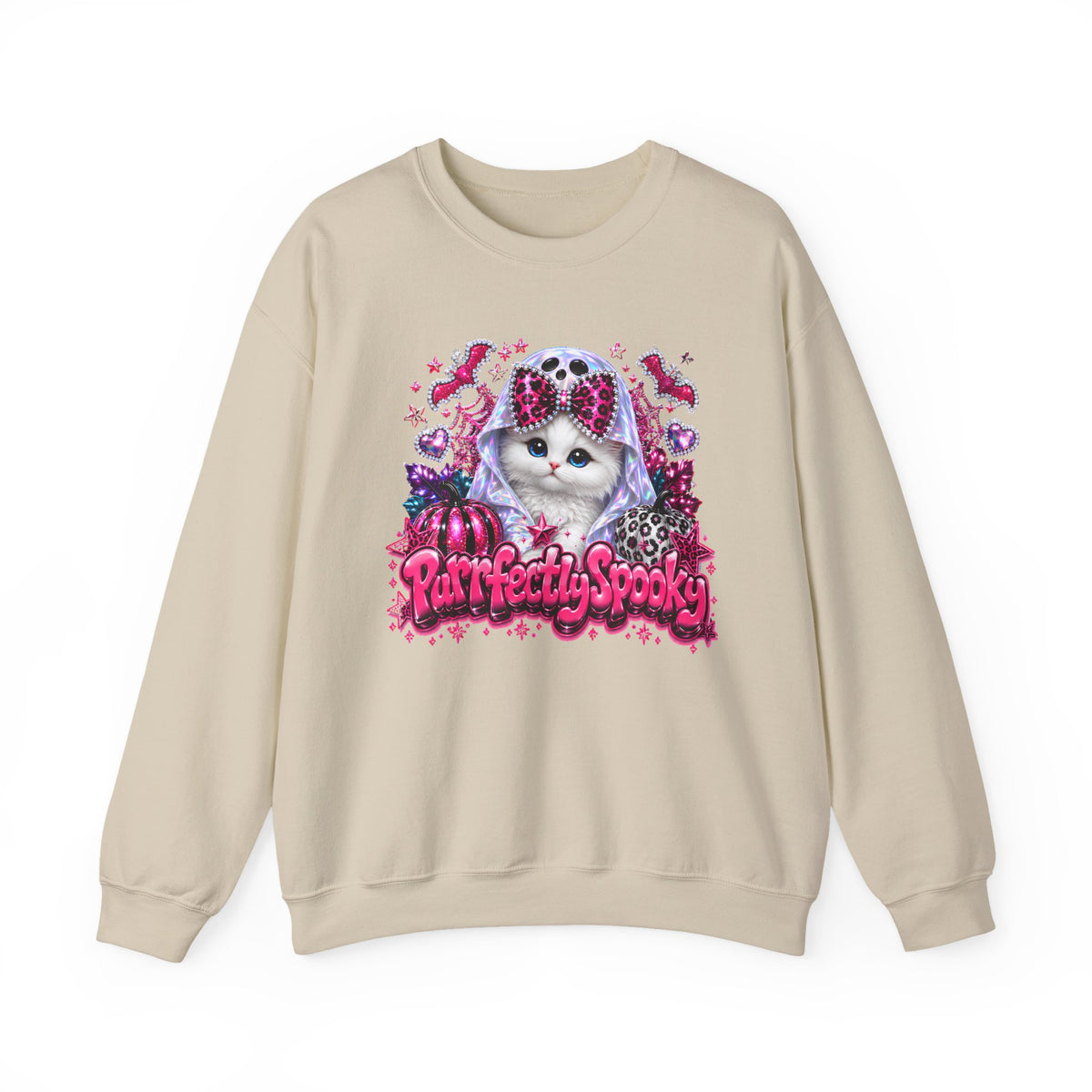 Purrfectly Spooky Cat Sweatshirt