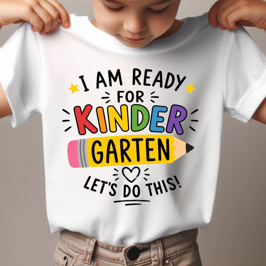 Ready For Kindergarten-Toddler Jersey T-Shirt
